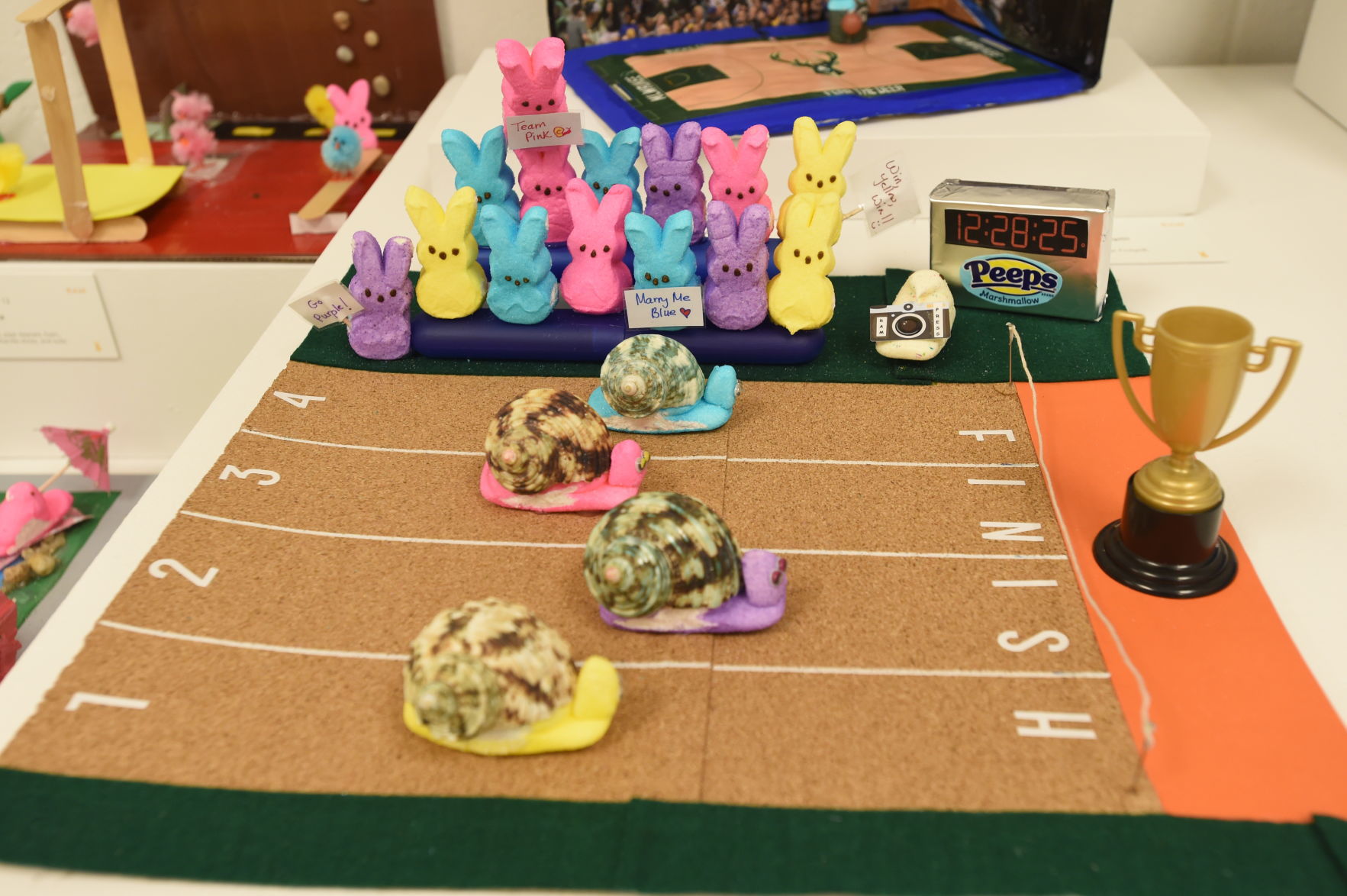 Kay Kunz's and Michelle Slusas' "MarShellow ComPeeptition"